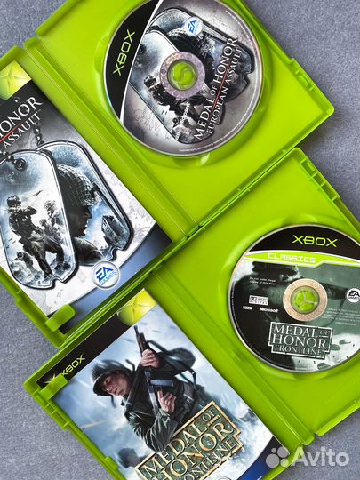 Medal of Honor Xbox Два диска