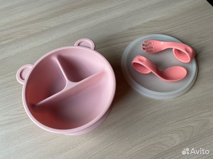 Тарелка детская на присоске