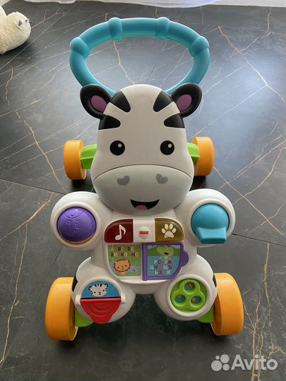 Игрушка Зебра ходунки