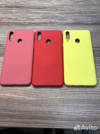 Чехол силиконовый на Samsung A20s