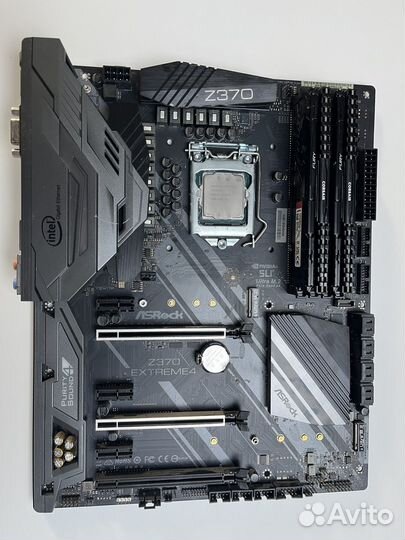 Материнская плата asrock z370