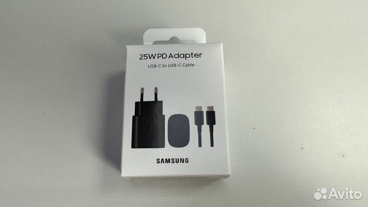 Зарядка Samsung 25w Оригинал + кабель Type-C