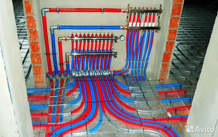 Отопление и водоснабжение под ключ