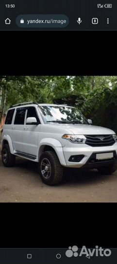 Расширители арок УАЗ патриот