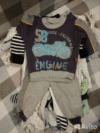 Япомогаю детские вещи для новорожденных пакетом