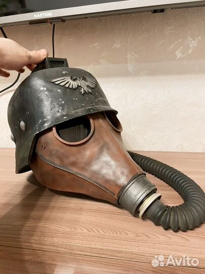 Шлем из вархаммера криг