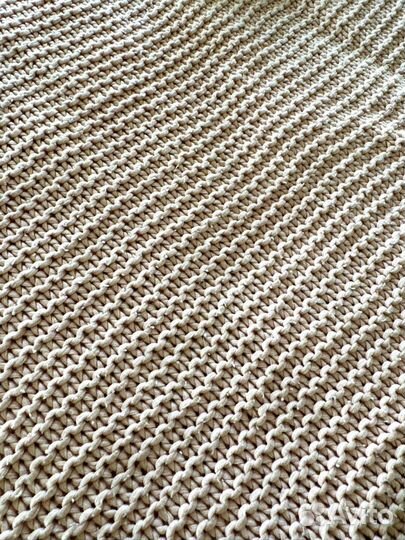 Плед икеа розовый вязаный 130 170 бу