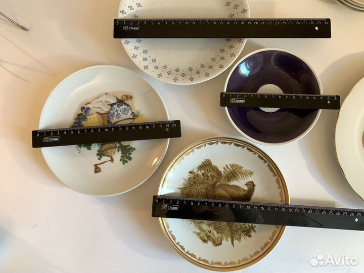 Тарелки фарфоровые.гдр.