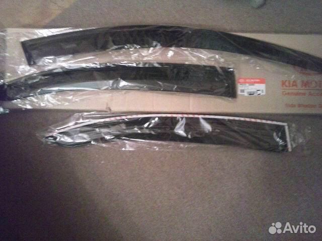 Ветровики Rio Hatchback 5D 2011-н