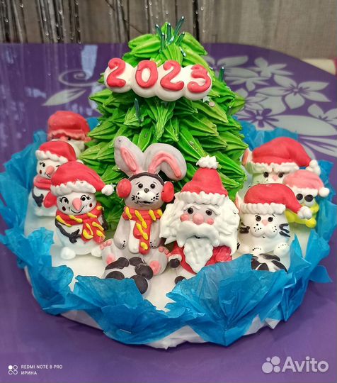 Маршмеллоу. Маршболлы. Букет из маршмеллоу