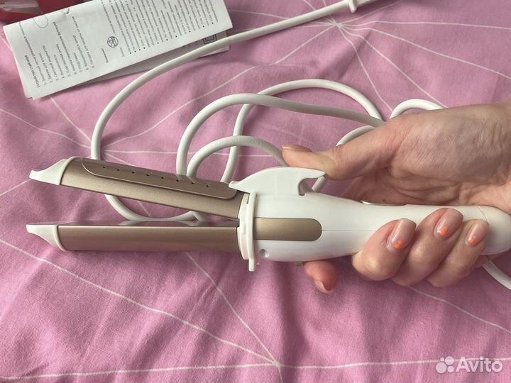 Щипцы для волос 2в1