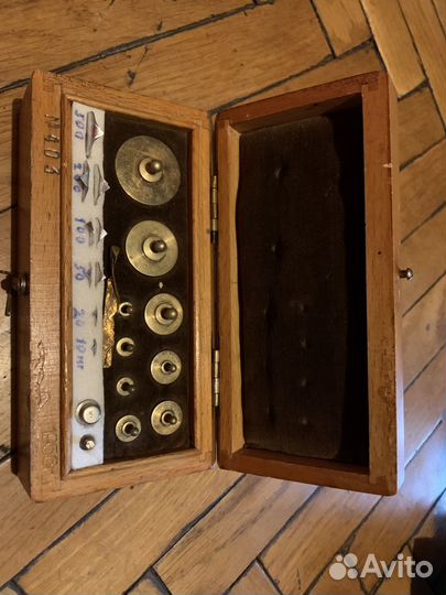 Гири калибровочные СССР латунь