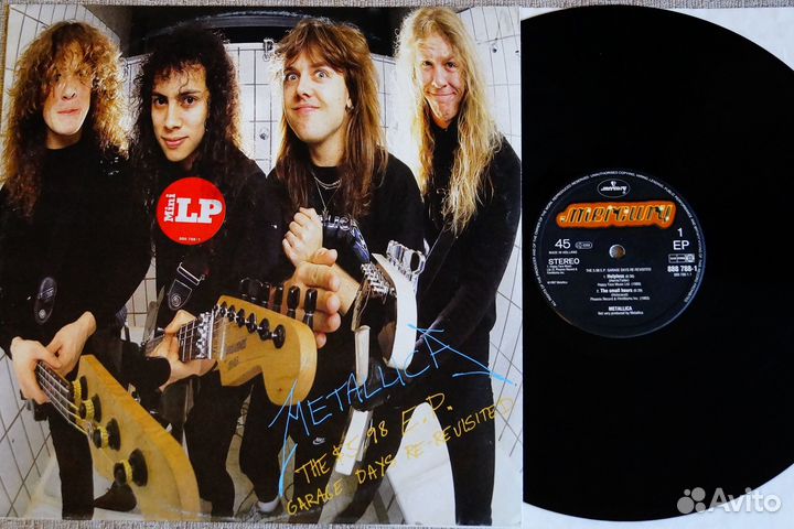 EP Metallica – The 5.98 E.P. - Garage Days Re-Rev