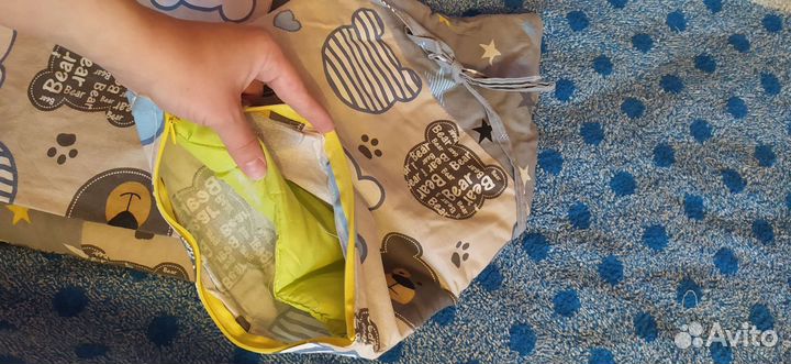 Комплект в детскую кроватку с бортиками