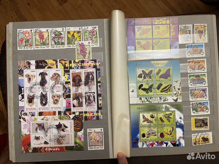 Марки флора, фауна. Коллекция