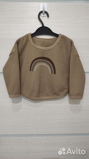 Лонгслив на малыша 74-80