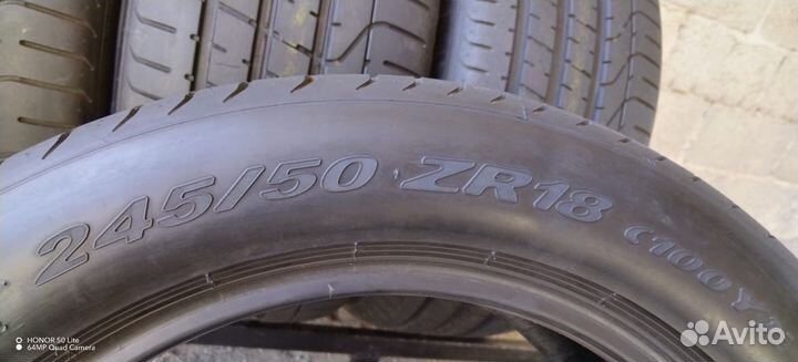 Pirelli P Zero 245/50 R18 и 275/45 R18