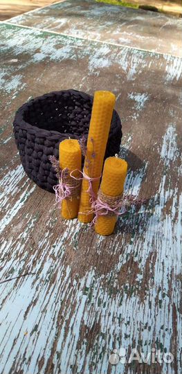 Свечи из вощины