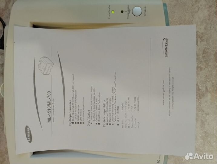 Принтер лазерный samsung ml 1641