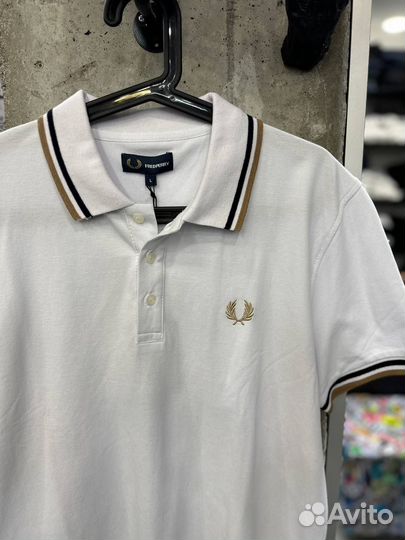 Поло Fred Perry белое