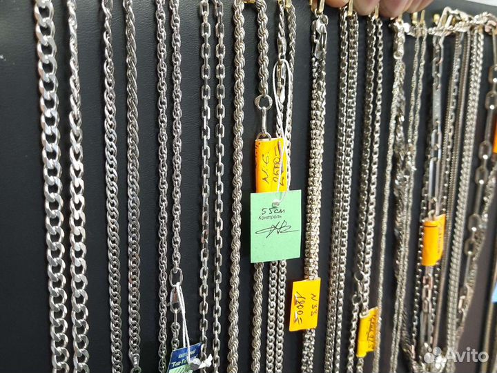 Серебро 925 пробы. Ассортимент бутика. Новое