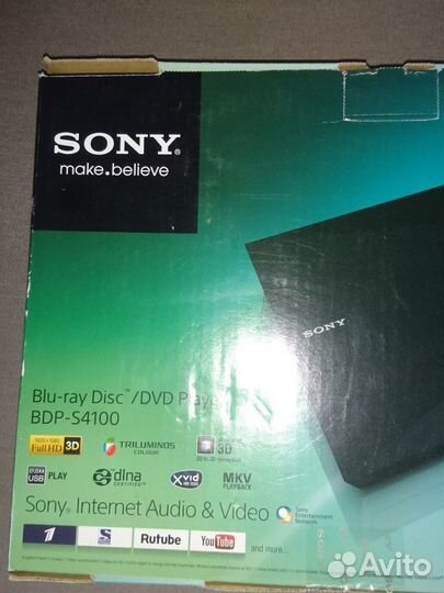 Blu-rey disc dvd bdr-s4100