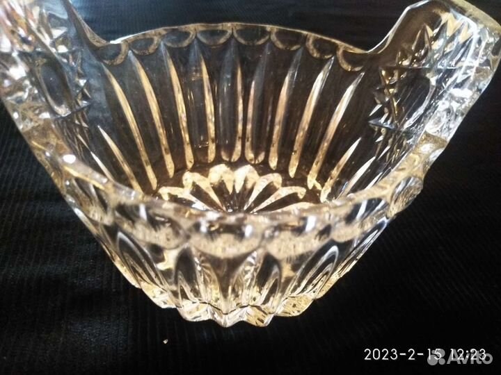 Кадушечки хрустальные