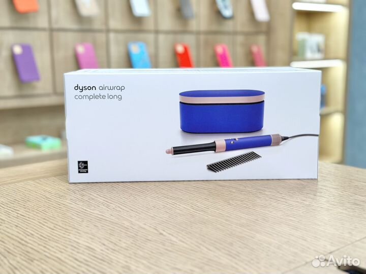 Новинка Dyson HS05 Long Blush Blue + расческа