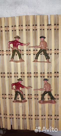 Солдатики индейцы ковбои ГДР