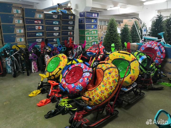 Снегокат санки Россия