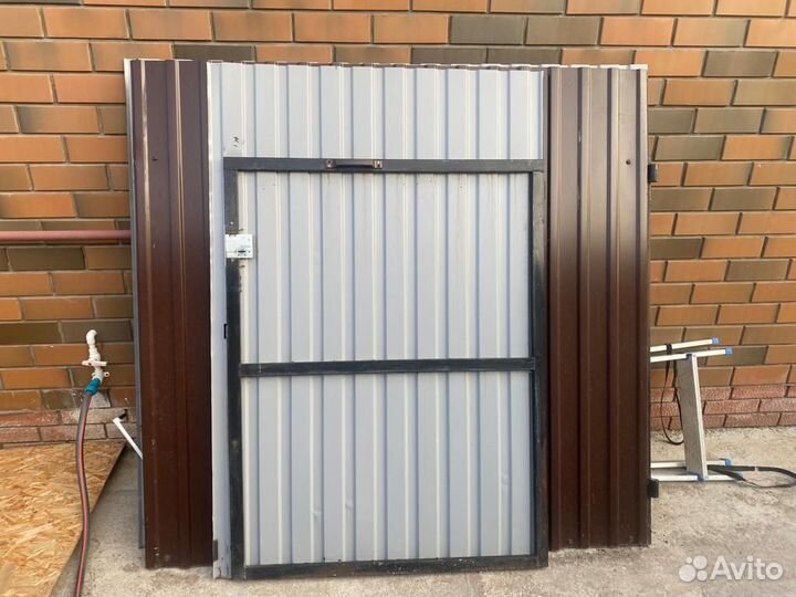 Ворота и калитка из профлиста