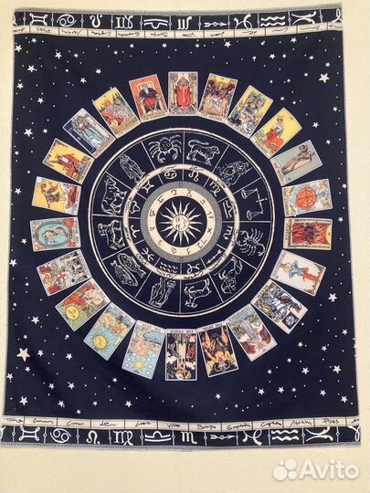 Гобелен таро из ткани