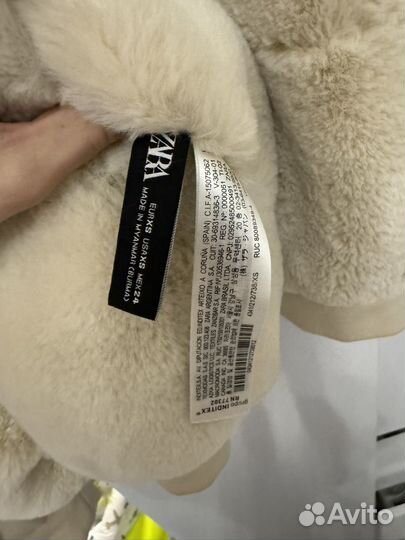 Бомбер zara двухсторонний