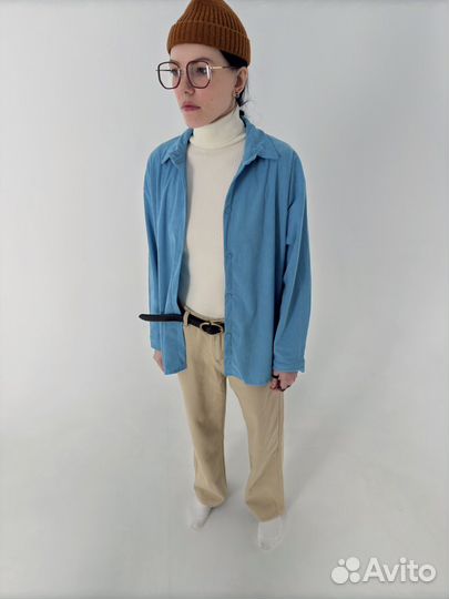 Вельветовая рубашка