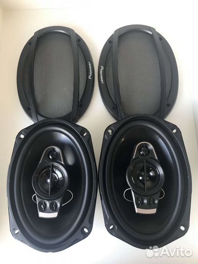 Колонки Pioneer 750W овалы 6х9