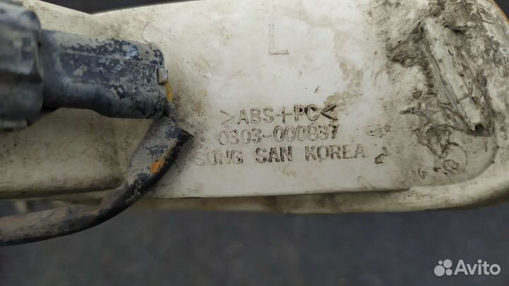 Левый указатель поворота в бампер Деу Леганза