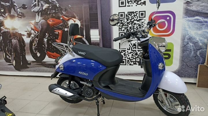 Скутер Vento Retro 49cc (150) (В наличии)