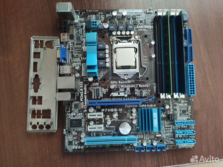 Материнская плата Lga1156