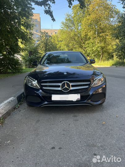 Передний бампер на mersedes w205