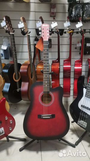 Акустическая гитара prado HS - 4102 / RD