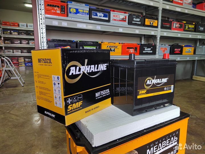 Аккумулятор Alphaline 65 Ач обр 580 А