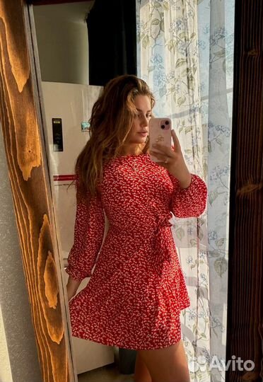 Платье летнее в цветочек