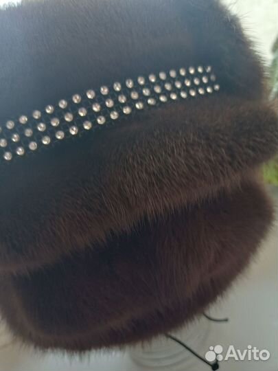 Шапка норковая женская