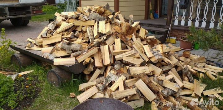 Дрова колотые Ольха