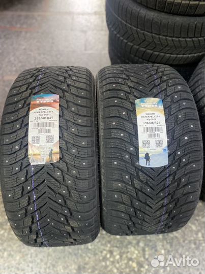 Nokian Tyres Hakkapeliitta 10p SUV 315/35 R21 и 285/40 R21