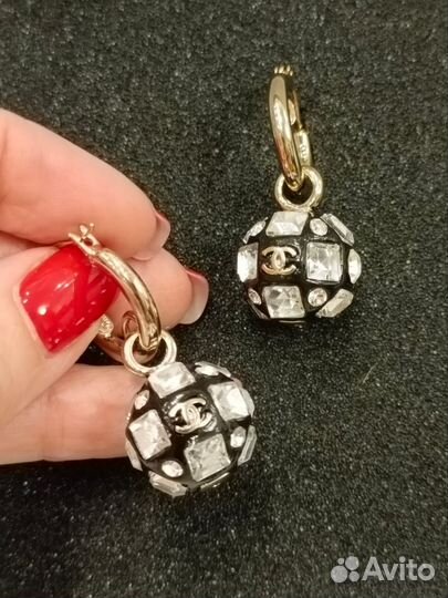 Серьги Chanel