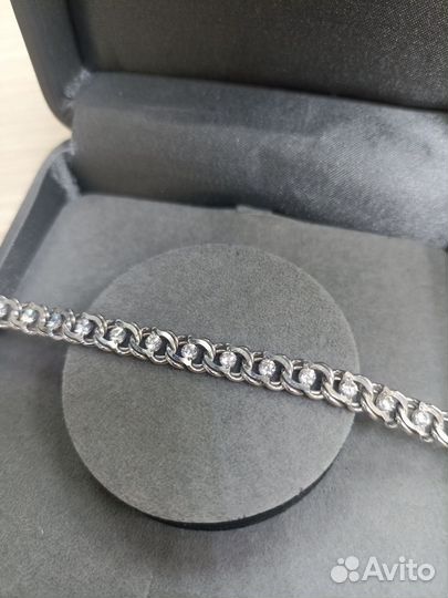 Серебряный браслет проба 925 Арт.008128920124