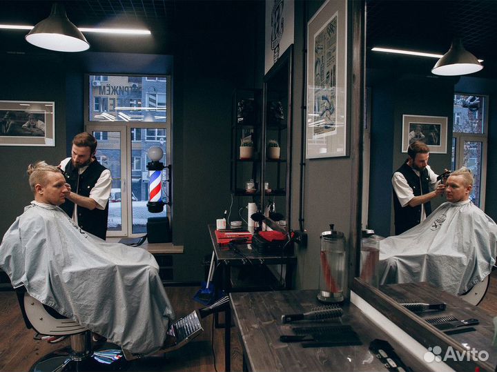 Готовый бизнес мужской салон красоты