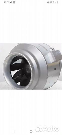 Вентилятор канальный