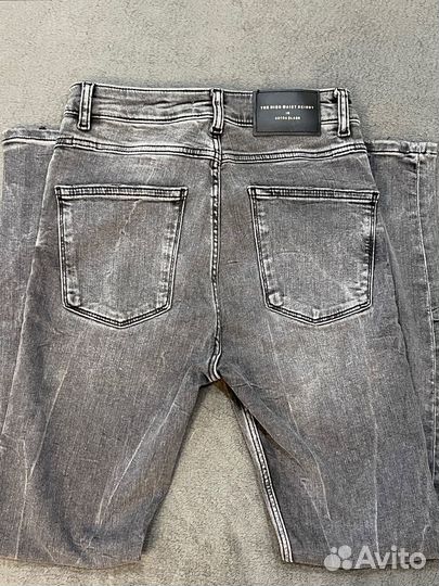 Джинсы Zara skinny grey